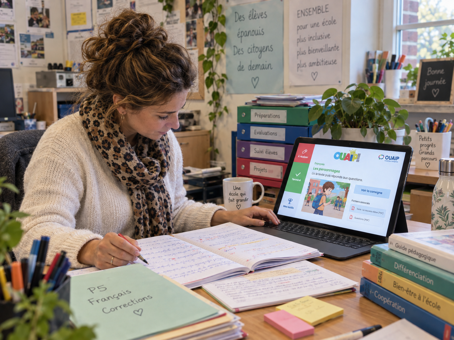 Ouaip dans le quotidien des enseignants